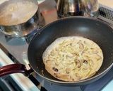 絶品！和風明太クリームパスタ作り方2写真