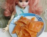 リカちゃん♡クリチサーモンバジル香る前菜作り方4写真