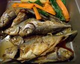 骨まで食べられる小鯵の揚げ漬け作り方3写真