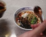 丸亀期間限定！　シビ辛麻辣担々うどん♪　作り方7写真