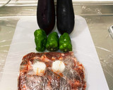 牛肉と茄子の黒胡椒炒め作り方1写真