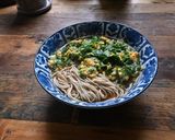 糖質制限！スタミナにら玉そば作り方5写真