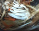 キノコとベーコンのクリームパスタ作り方5写真
