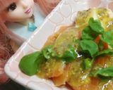 リカちゃん♡クリチサーモンバジル香る前菜作り方21写真