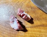 コスパも味も良し！砂肝としめじの蒸し焼き作り方4写真