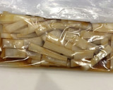 大根皮で浅漬け　ゆず風味作り方5写真