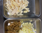 筍と卵と搾菜の中華風炒め『何食べ』#1作り方3写真