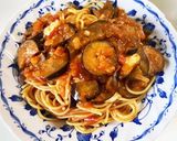 たっぷり野菜とチーズのパスタ作り方7写真