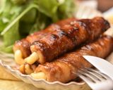 竹輪チーズの肉巻き照り焼き作り方5写真