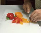 旨辛･桃屋の辣油チーズカレー♡作り方3写真