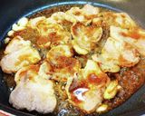 ひとくち豚肩ロース生姜焼き丼。作り方5写真