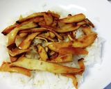ひとくち豚肩ロース生姜焼き丼。作り方7写真