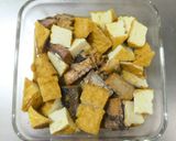 レンジ4分!さば缶(みそ煮)厚揚げの煮物作り方4写真