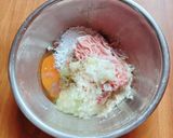 鶏ひき肉と豆腐のふわふわハンバーグ☆作り方3写真