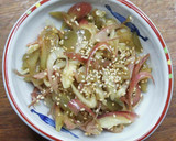 みょうがとザーサイの胡麻和え作り方2写真