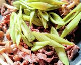 イタドリと牛肉の甘辛炒め作り方3写真