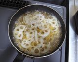 うす~い!シャキシャキ蓮根の金平♡作り方2写真