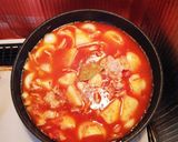 簡単☆トマト肉じゃが作り方4写真