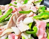 豚肉ケチャップ炒め　ピーマン玉ねぎ旨作り方2写真
