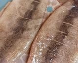 イカとベビホタテの生姜和え作り方1写真