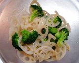 ヘルシー!れんこんとブロッコリーのサラダ作り方3写真