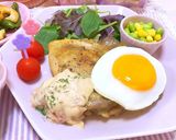 おいしすぎる♡チキンステーキ梅マヨソース作り方6写真