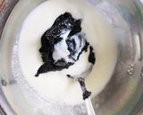 黒ゴマレアチーズケーキ作り方3写真