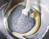 黒ゴマレアチーズケーキ作り方4写真