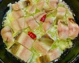 2912塩鯖とキャベツのペペロンチーノ作り方1写真