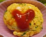 レンジでいり卵＆卵ボール♡お弁当に♡作り方10写真