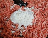 ハンバーグナポリタン～！作り方3写真