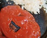 ハンバーグナポリタン～！作り方8写真