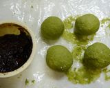 韓国スイーツ！ホットク☆あん抹茶作り方5写真