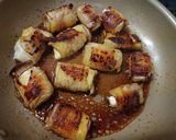 秋の味覚!エリンギとさつまいもの肉巻き作り方8写真