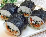 残った寿司飯で納豆大葉おにぎり作り方7写真