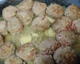 ミートボールからカリオストロの城パスタ作り方3写真