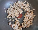今日のおかずに!ごぼうとひき肉の甘辛炒め作り方4写真