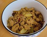 今日のおかずに!ごぼうとひき肉の甘辛炒め作り方7写真