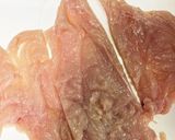 さっぱりこくうま！胸肉の梅味噌サンド焼き作り方3写真