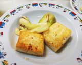 蒸しナス・豆腐ソテーの味噌味茸のせ作り方1写真