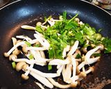 蒸しナス・豆腐ソテーの味噌味茸のせ作り方2写真
