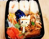『フォーキー』キャラ入りサンドイッチ弁当作り方2写真