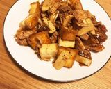 豚肉と厚揚げ豆腐の餡掛け炒め作り方10写真