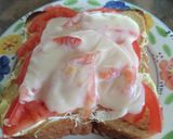 トマトたっぷりチーズトースト作り方4写真