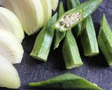 ごはんがススム★オクラと豚肉の味噌炒め作り方3写真