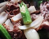 ごはんがススム★オクラと豚肉の味噌炒め作り方4写真