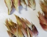 《簡単・上品》みょうがの卵白とじ作り方1写真