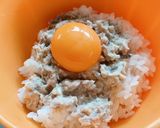鯖缶のなめろう丼作り方5写真