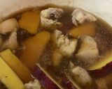 さつまいもと鶏肉のみぞれ煮！作り方1写真