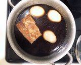 篠原商店の煮豚と煮卵で作る竹岡式ラーメン作り方2写真